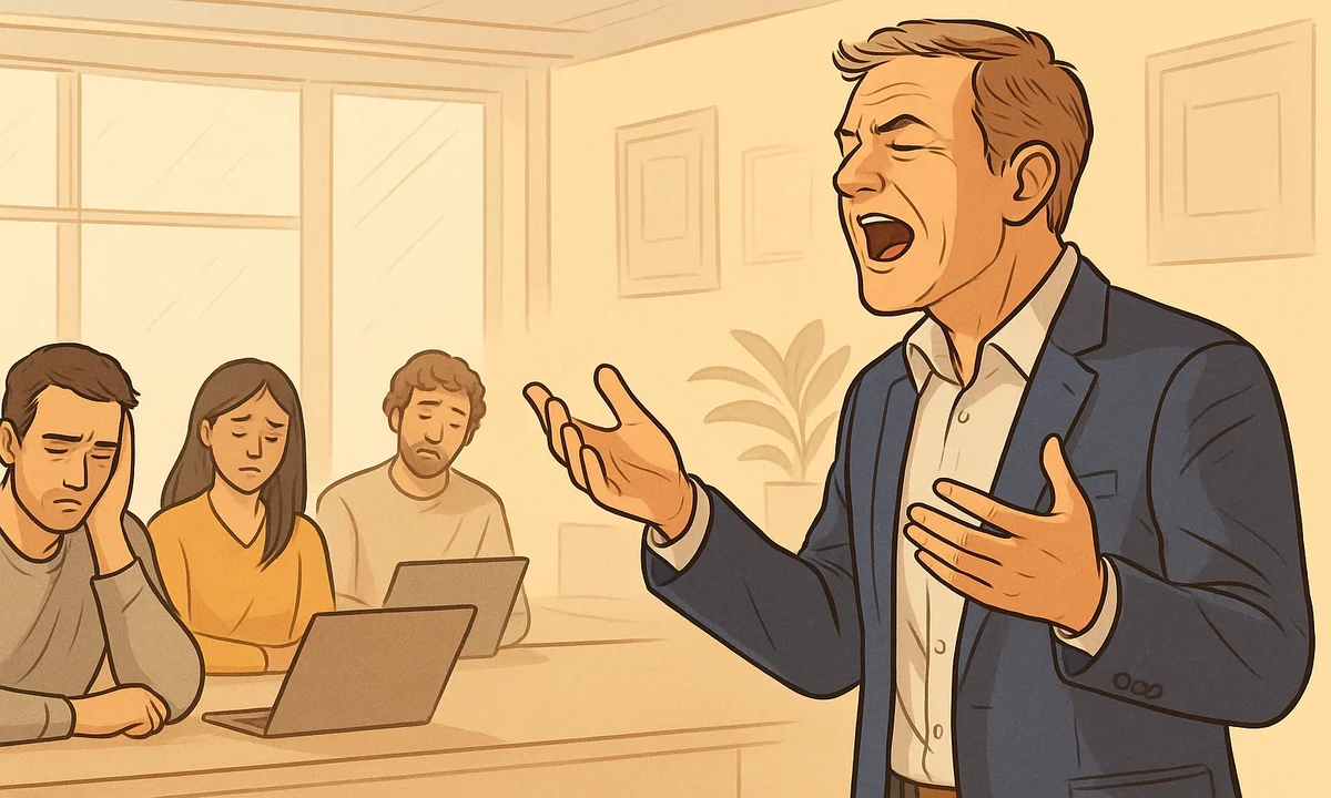ووركس - Leadership Through Chatter: When Words Become the Team's Enemy