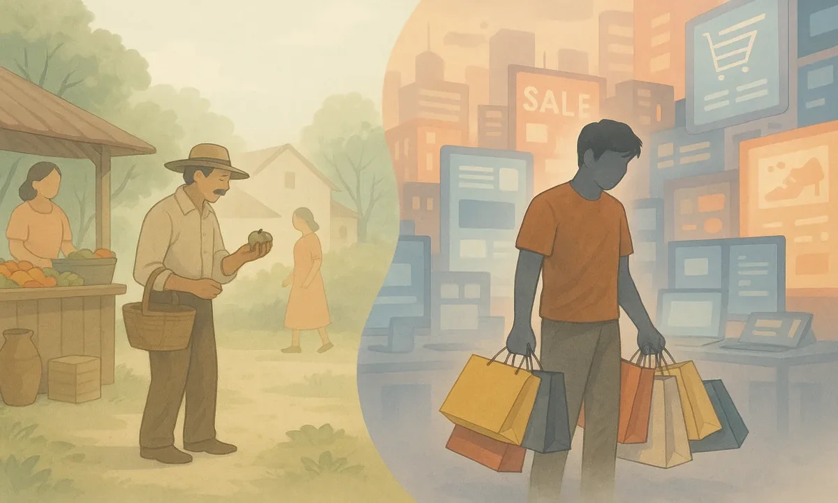ووركس - Working more, spending more? When the market quietly takes over your time and life