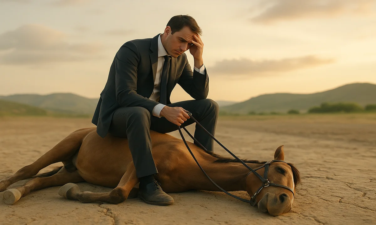 ووركس - The Dead Horse Theory: When Do We Find the Courage to Let Go?