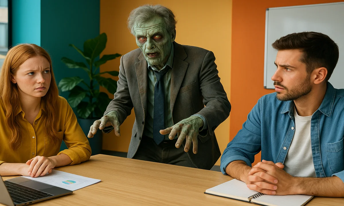 ووركس - Zombie Leadership: When leadership loses its soul and becomes a mere motion without purpose